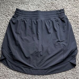 lululemon athletica Black Athletic Mini Skirt